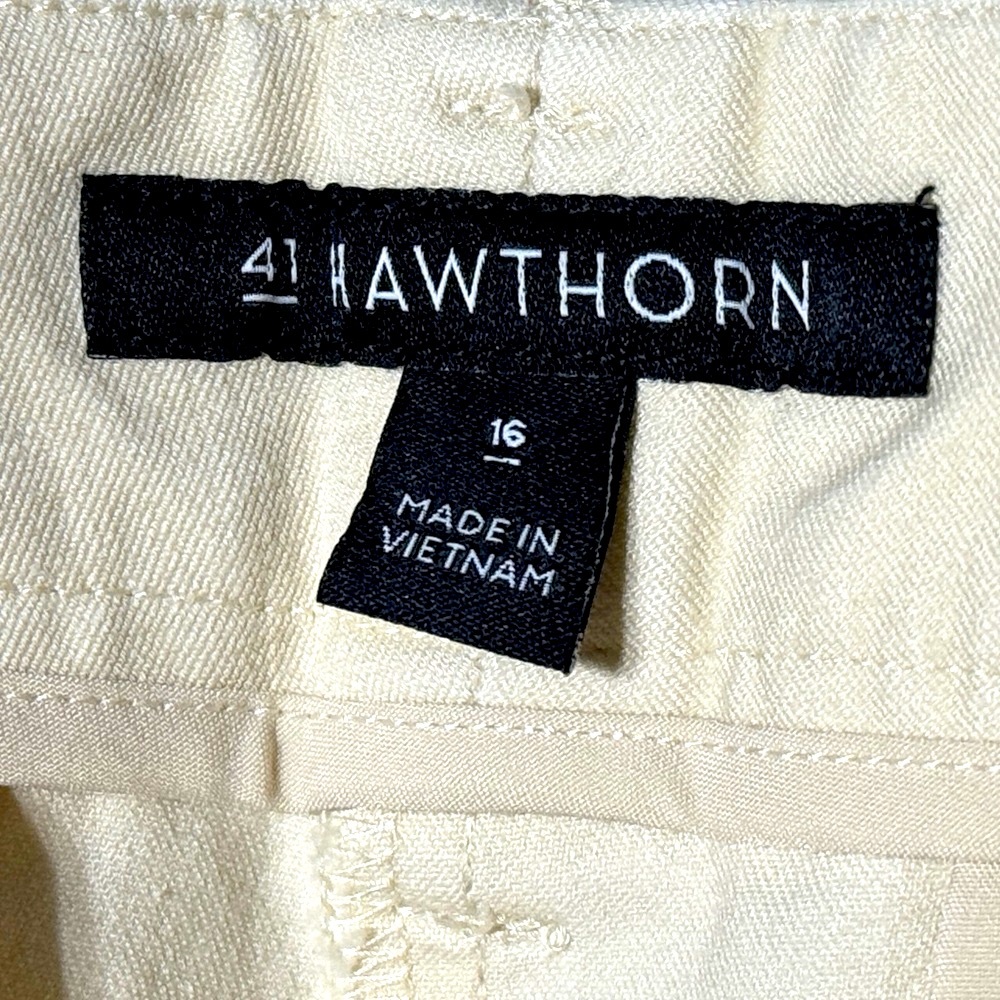 41 Hawthorn Cream Amari Straight Leg Pants - Picture 3 of 13
